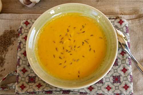 Velouté de carottes au carvi