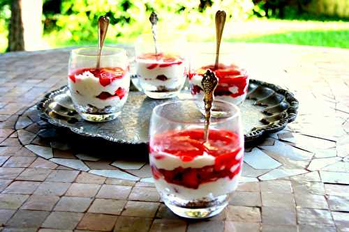 Verrines de cheesecake