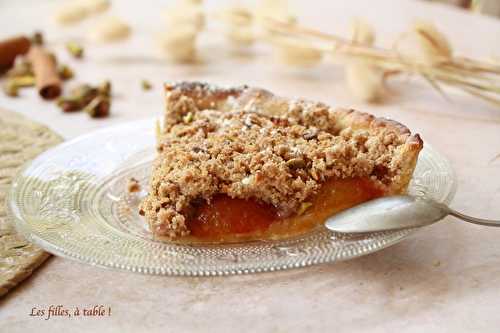 Tarte crumble aux prunes d’ente