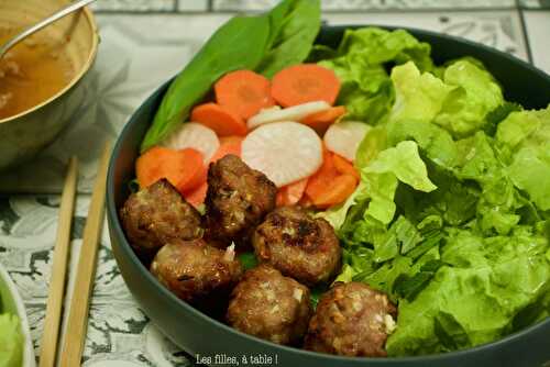 Nem nuong ou boulettes de porc à la vietnamienne – Foodista Challenge #71