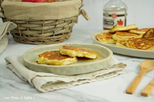 Pancakes aux pommes râpées