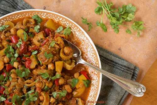 Tajine aux légumes d’été