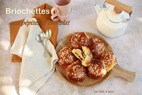 Briochettes aux pépites de chocolat