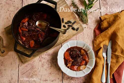 Daube de joues de boeuf