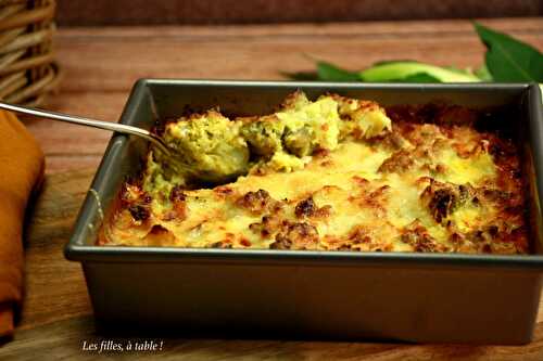 Quiche sans pâte au chou romanesco et gorgonzola