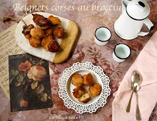 Beignets corses au brocciu