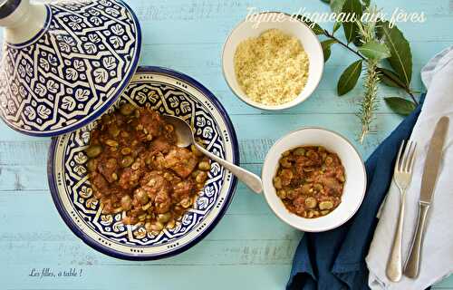 Tajine d’agneau aux fèves