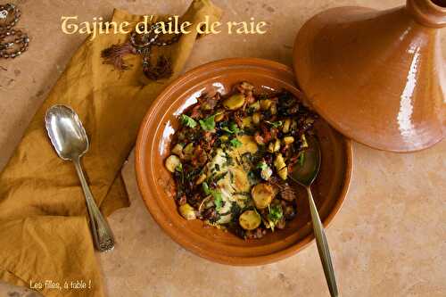 Tajine d’aile de raie