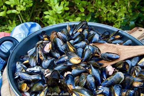 Moules aux encornets et chorizo