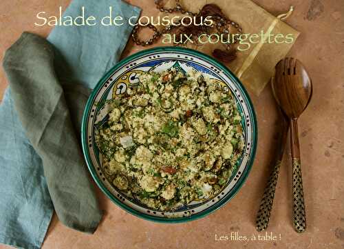 Salade de couscous aux courgettes