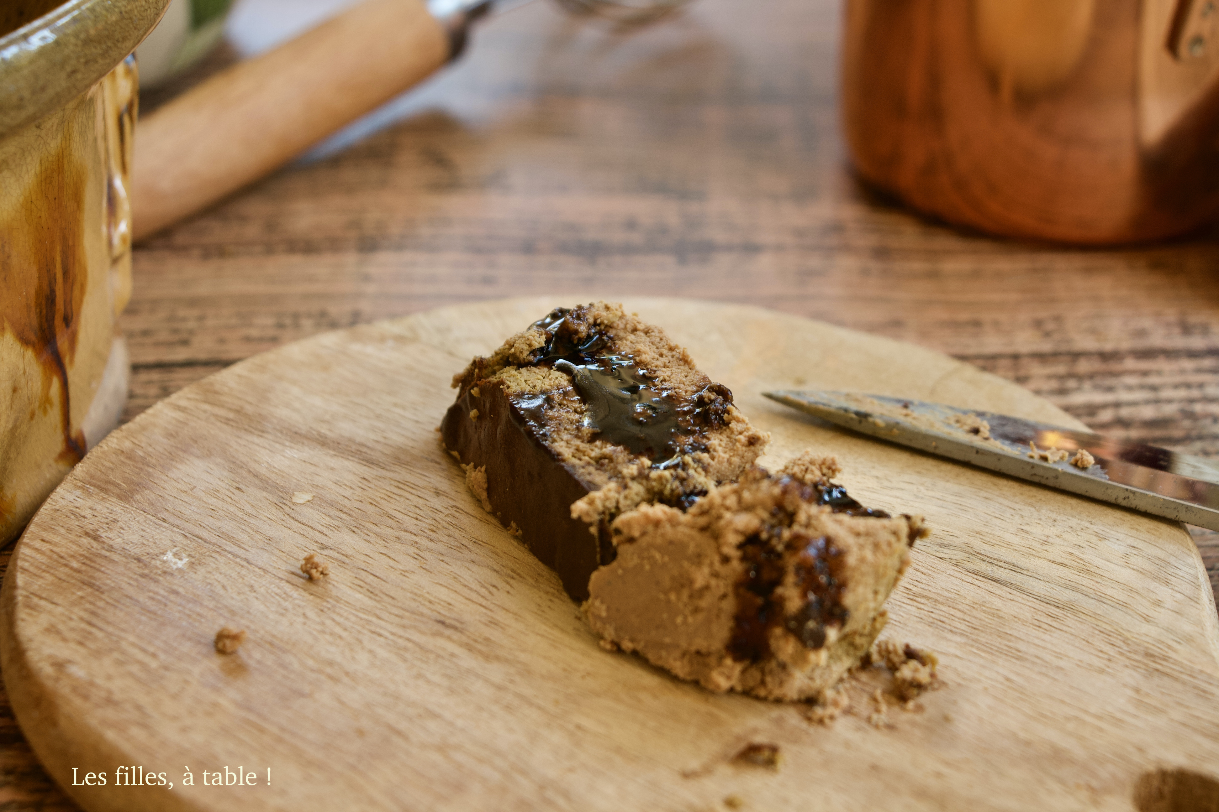 Gâteau de foies de volaille au caramel de balsamique