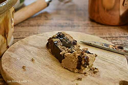 Gâteau de foies de volaille au caramel de balsamique