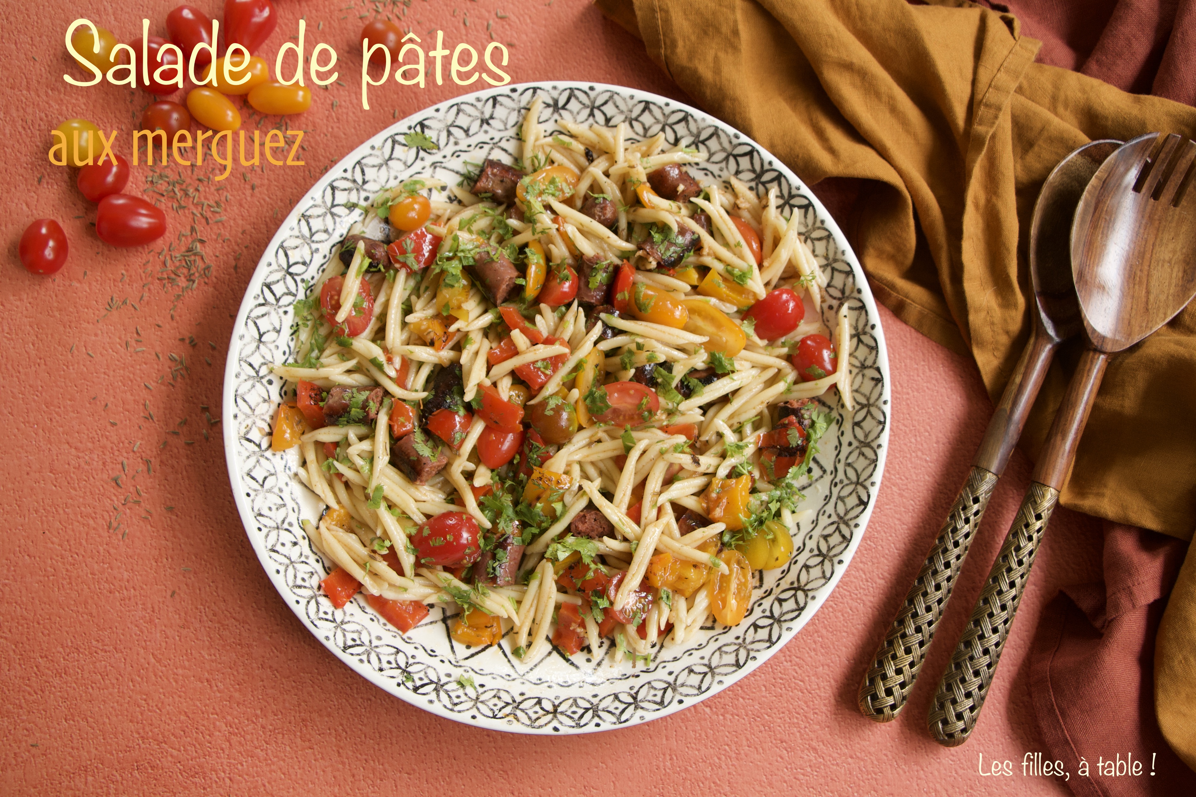 Salade de pâtes aux merguez