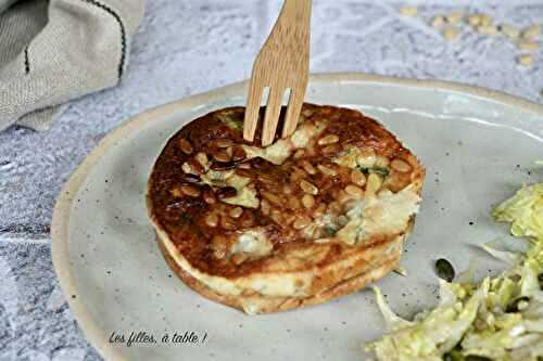 Clafoutis à la cima di rapa et au gorgonzola