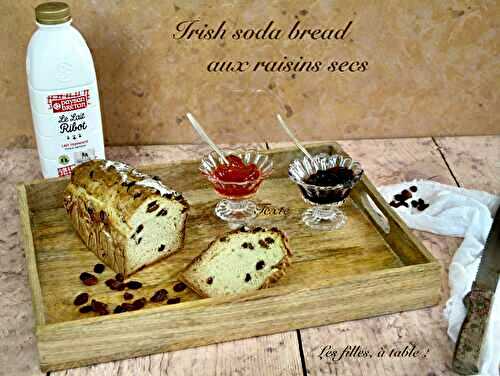 Irish soda bread aux raisins secs