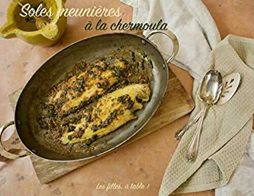 Soles meunières à la chermoula