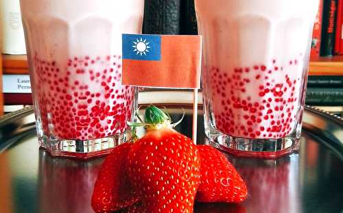 Bubble Tea à La Fraise