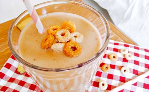 Smoothie Pomme, Banane & Beurre de Cacahouètes