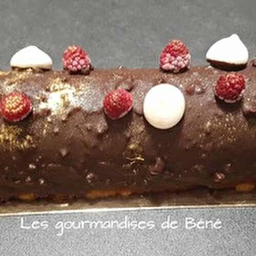 Bûche chocolat/fruits rouges