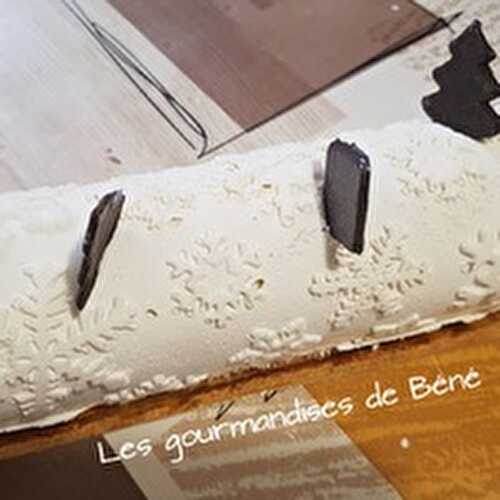 Bûche chocolat/mandarine