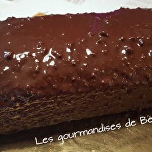 Cake marbré glaçage rocher