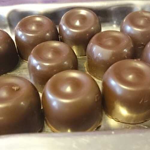 Chocolats fourrés caramel beurre salé