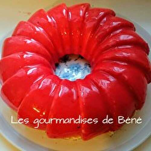 Entremet fraise insert citron