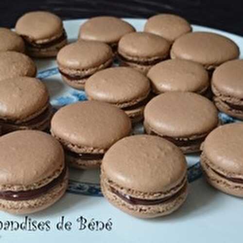 Macarons au chocolat