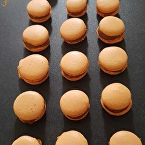 Macarons caramel beurre salé