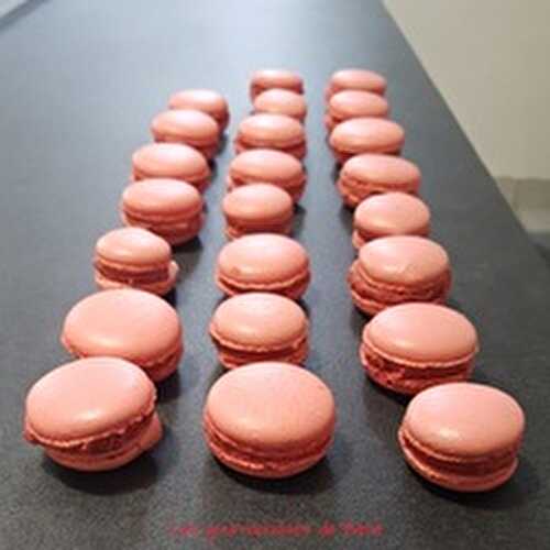 Macarons fraise