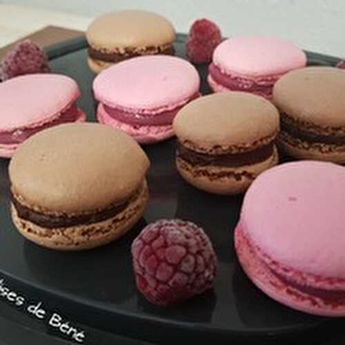 Macarons framboise