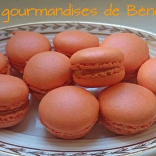 Macarons mangue/passion