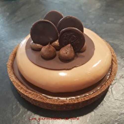 Tarte aux 2 chocolats