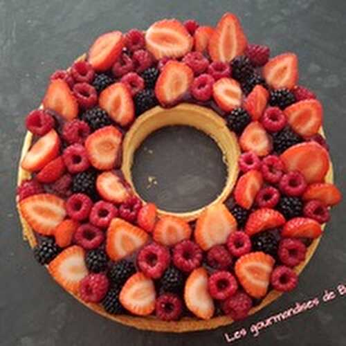 Tarte aux fruits rouges