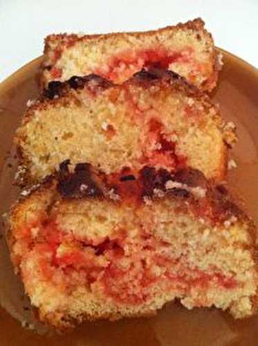 Cake à la fraise Tagada - Les Gourmandises de Bénédicte 