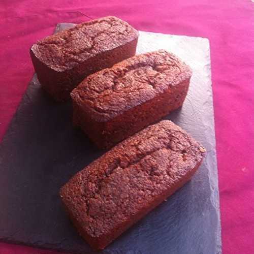 Cakes tout chocolat ( chocolat 90% au sucre Muscovado ) .