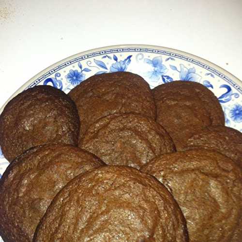 Cookies au chocolat.