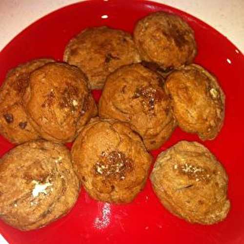 Cookies au coeur chocolat fondant au sucre pétillant