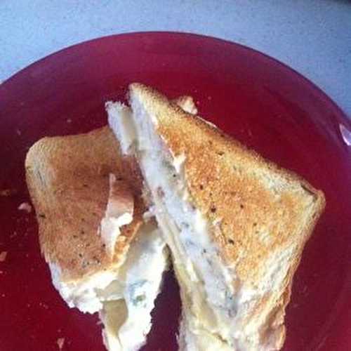 Croques monsieur au bleu