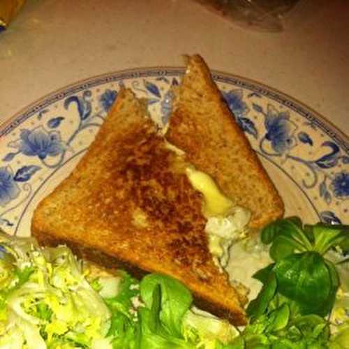 Croques monsieurs gourmands au St Félicien raifort doux jambon poivre