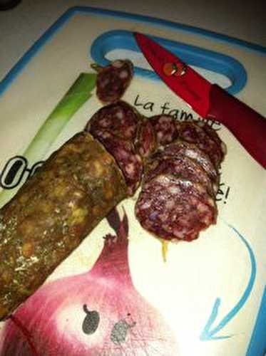 Du bon saucisson une belle gourmandise