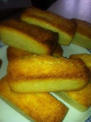 Financiers à la vanille