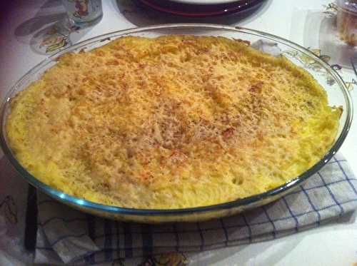 Hachis parmentier de bœuf aux pommes de terre des Cévennes .