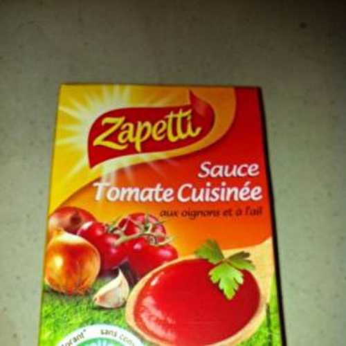 La toute nouvelle Sauce tomate cuisinée chez ZApetti