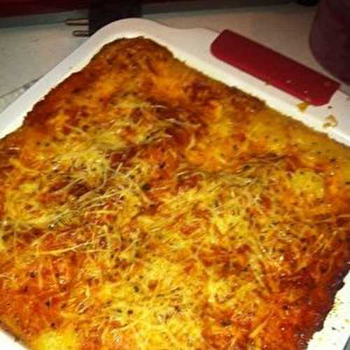 Lasagnes aux épinards et Tome de Savoie.