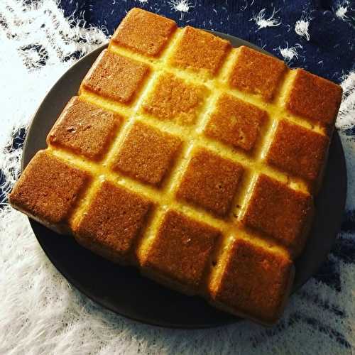 Les Délices de Clément : son gâteau au yaourt sans gluten au bon sucre vanillé équitable . - Les Gourmandises de Bénédicte 