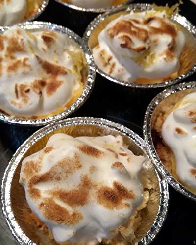 Les Délices de Clément : Tartelettes aux deux citrons sans gluten à 4 mains .