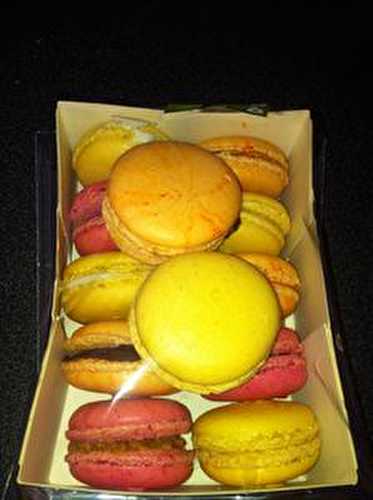 Macarons à la boutique " Les Macarons de Marie "