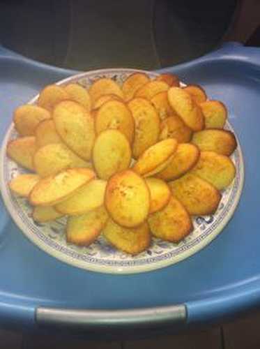 Madeleines aux citrons