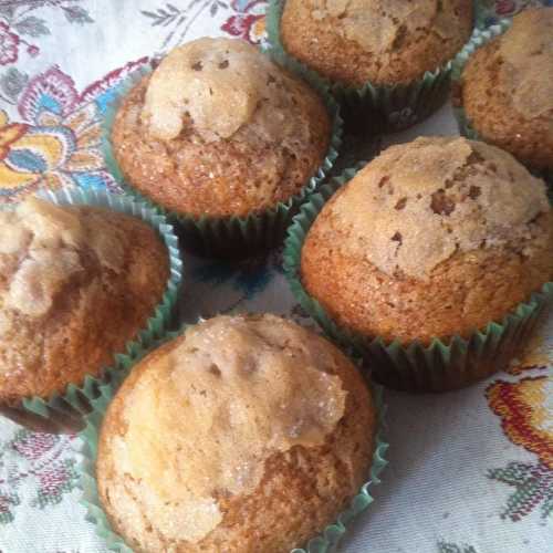 Madeleines espagnoles marbrées à la pâte à tartiner Alter Eco .